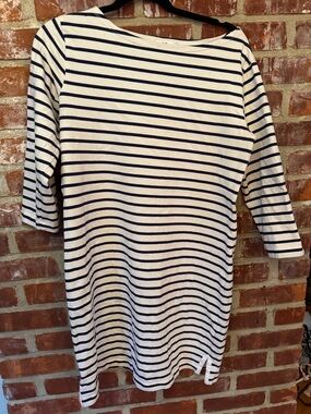 Navy and White Striped Vineyard Vines Tunic